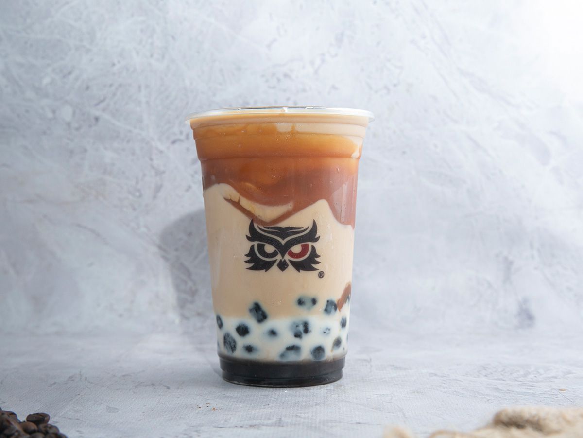 Iced Caramel Macchiato Boba