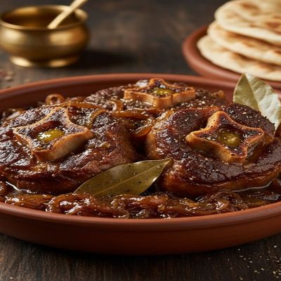Oxtail with Onions