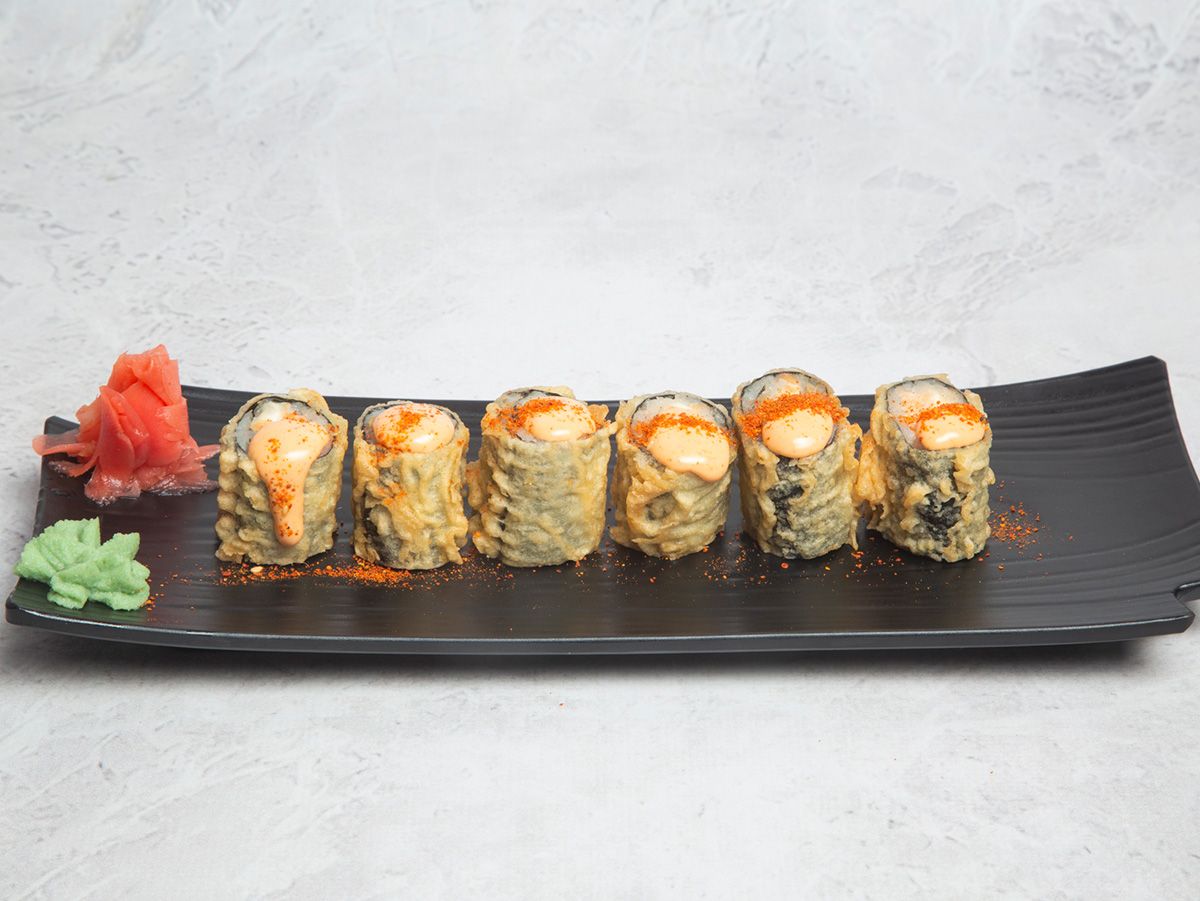 Fried Crunchy Salmon Rolls