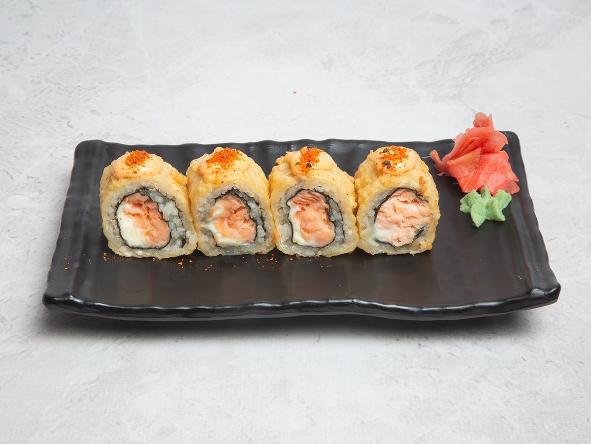 Fried Hot Salmon Rolls