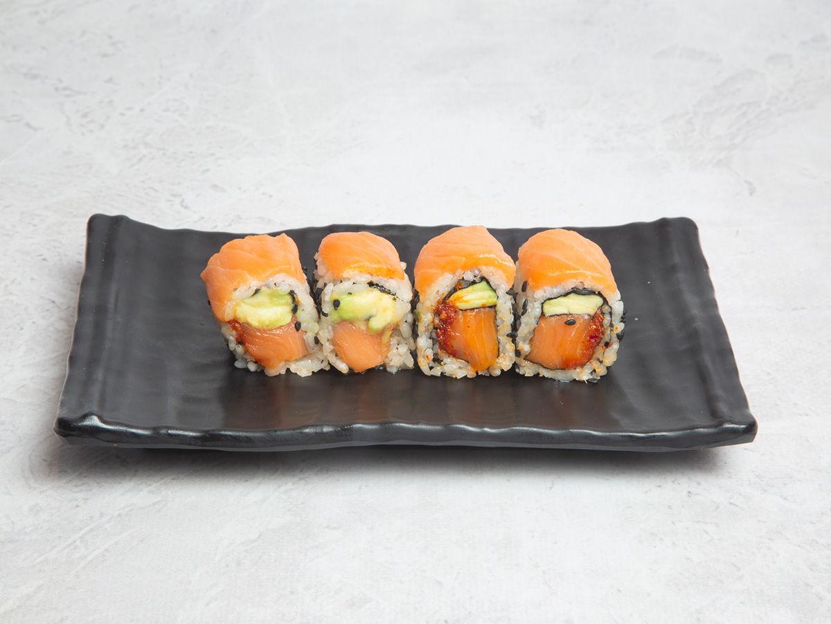 Spicy Salmon Rolls