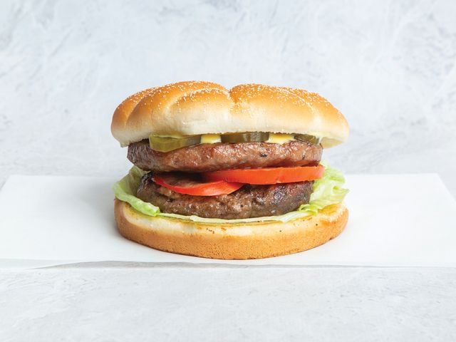 Cowboy beef burger