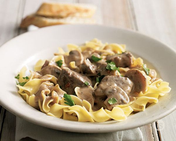 Beef Stroganoff