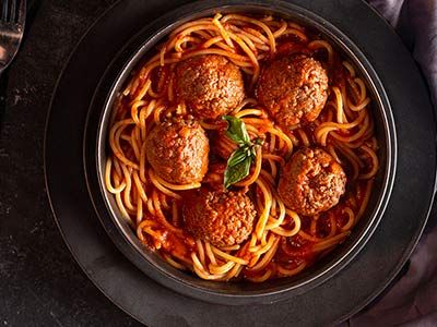Meatballs Pasta