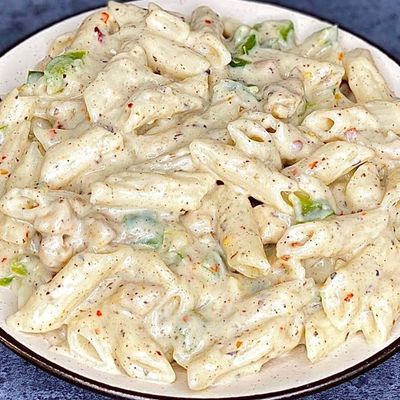 White Sauce Pasta Baladi meat