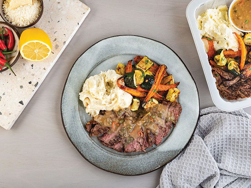 Piccata Grilled Beef Fillet