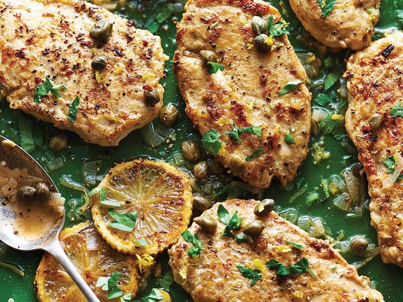 Chicken Piccata With Rosemary