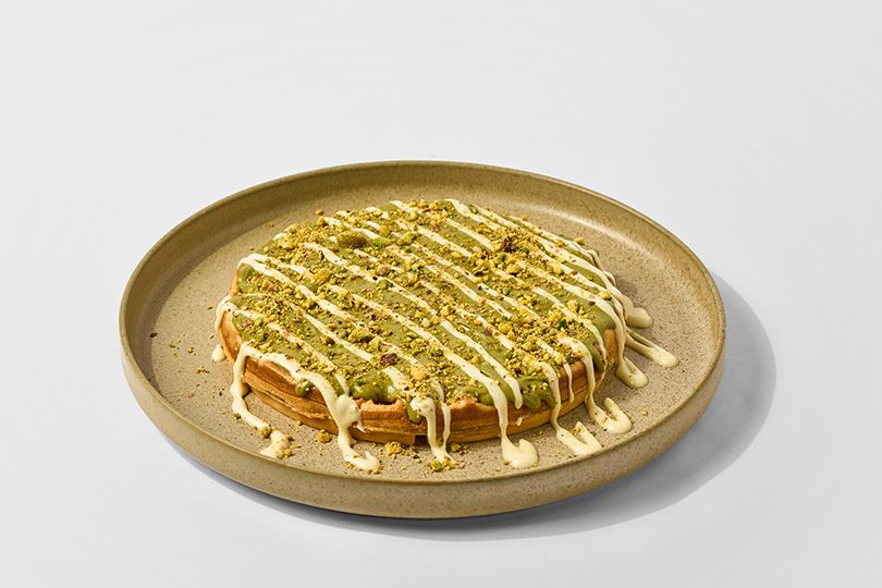 Pistachio Waffle