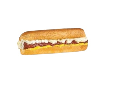 Pizza Hot Dog Sandwich