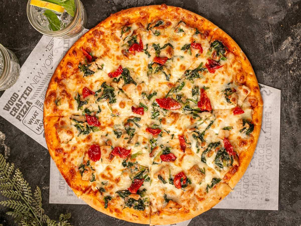 Popeye's Chicken Pizza