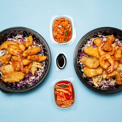 Deep fried Mixed Seafood