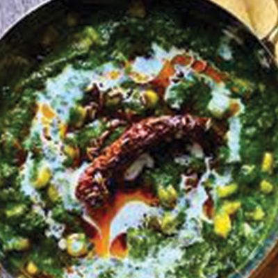 Palak Corn