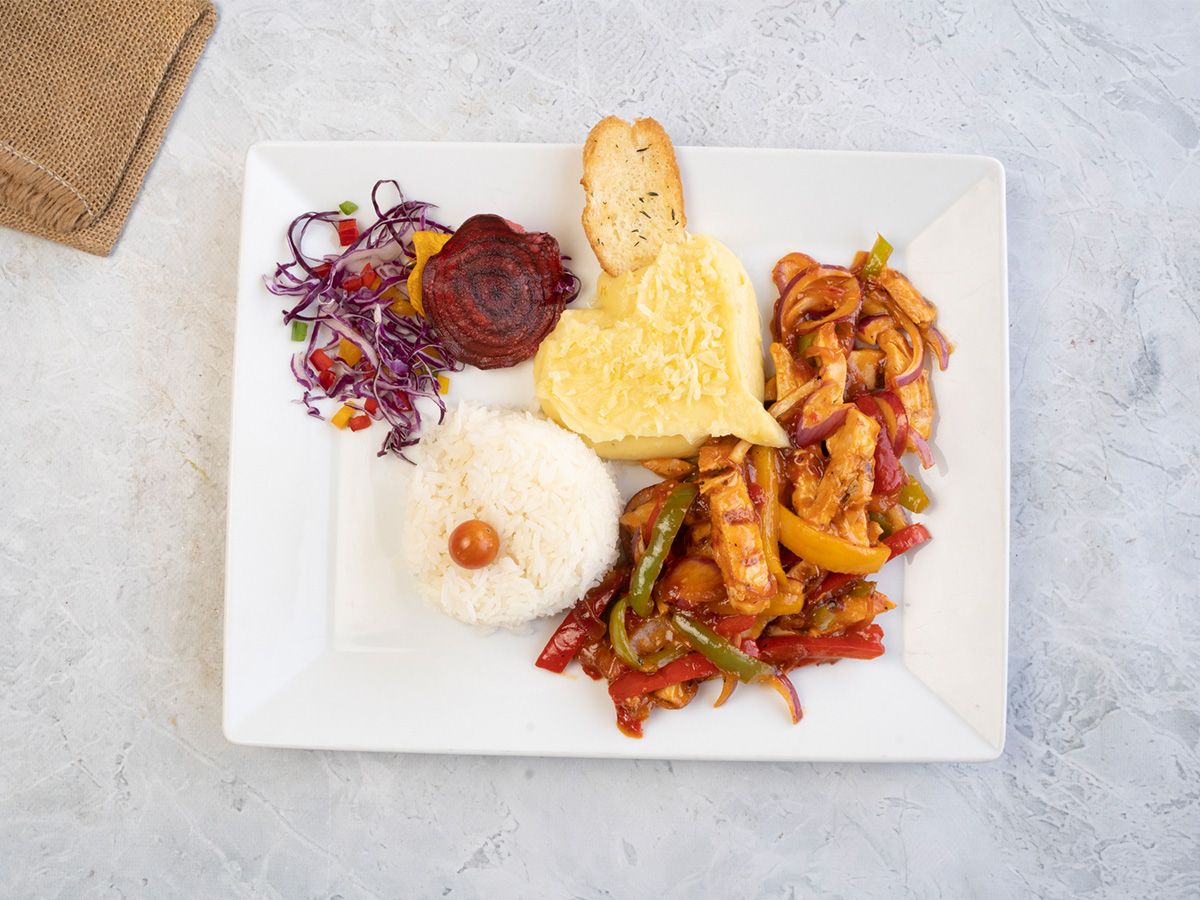 Asian Chicken Platter