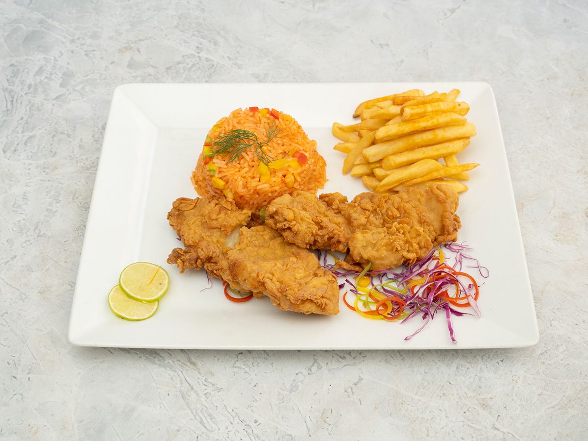 Crispy Fish Fillet Platter