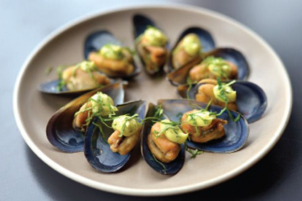 Pan Fried Mussels