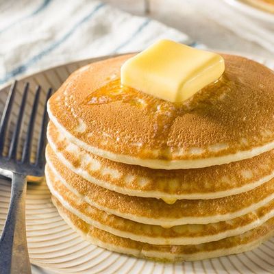Mini Pancake With Honey