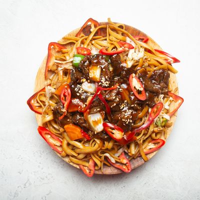 Spicy Noodles With Meat Box