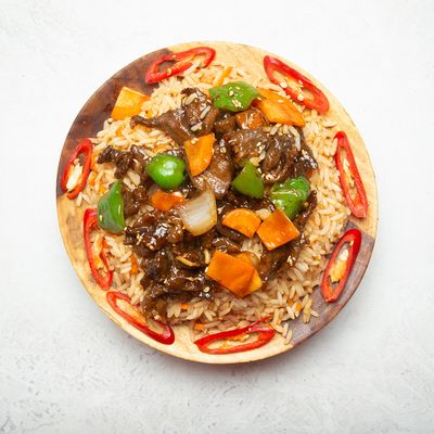 Spicy Rice With Meat Box