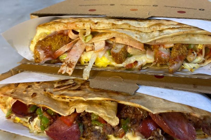 Pane And Hot Dog Mix Crepe