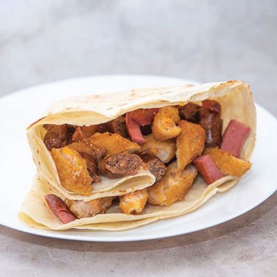 Pane and hot dog Crepe