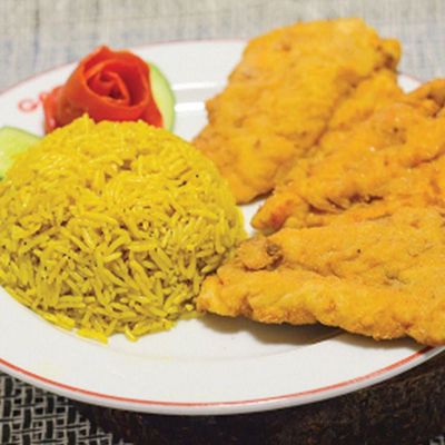 Paneed Chicken Meal