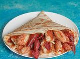 Chicken Pane And Oriental Sausage Crepe