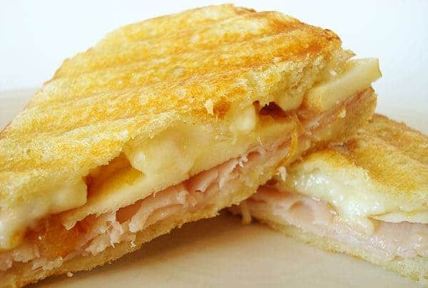 Turkey smoke toast with cheese
