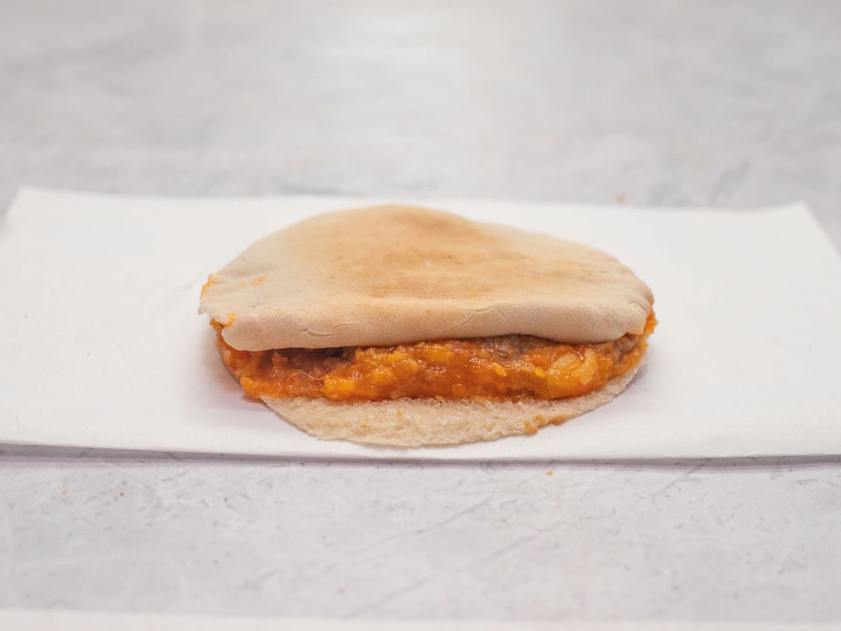 Foul Aal Mashy Sandwich