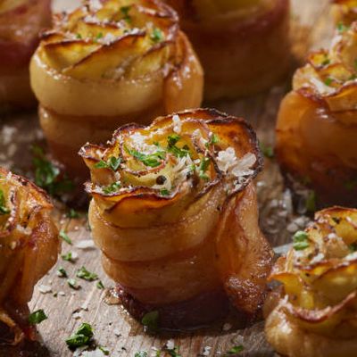 Crispy Parmesan Potato Gratin