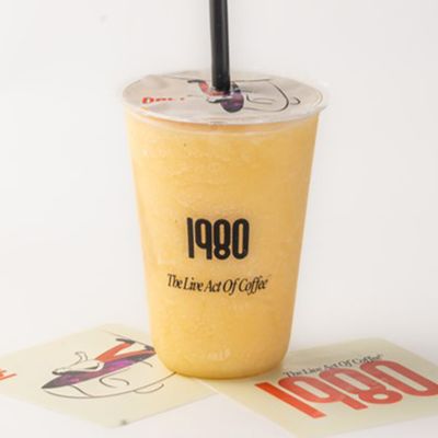 Passion fruit coconut smoothie