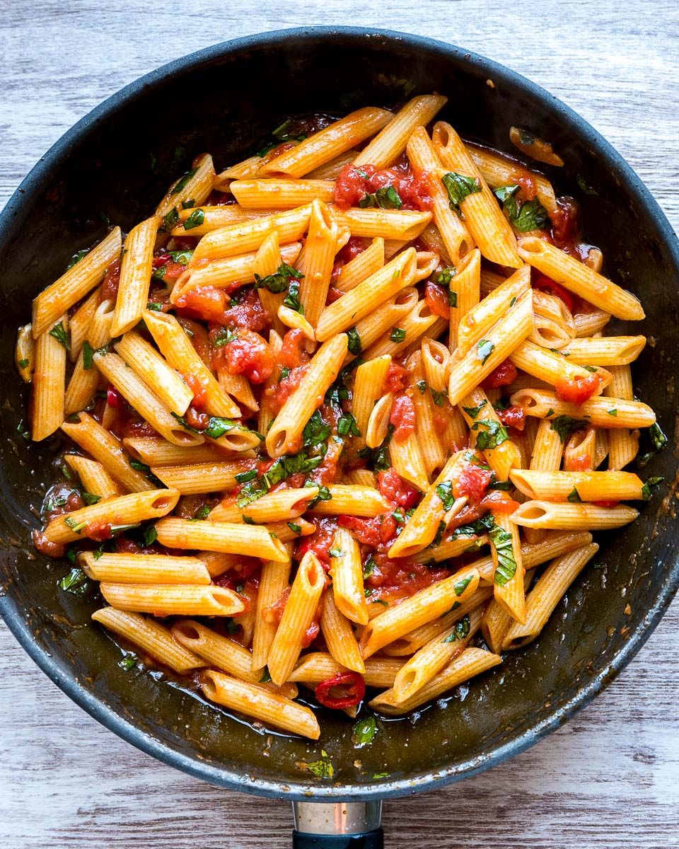 Arrabbiata pasta