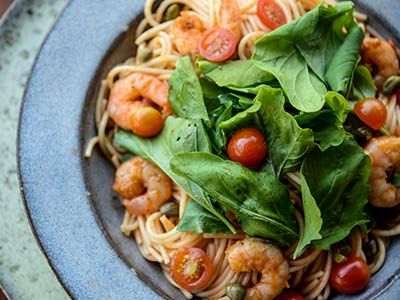 Ai Gamberi Pasta