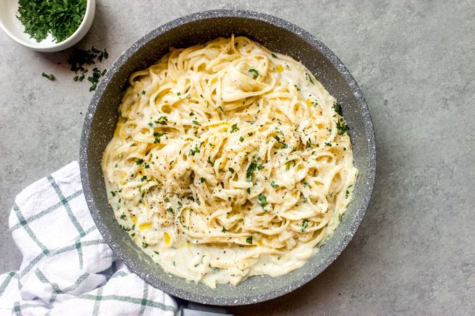 Pasta With Cream Sauce