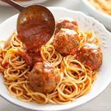Meat Balls Spaghetti