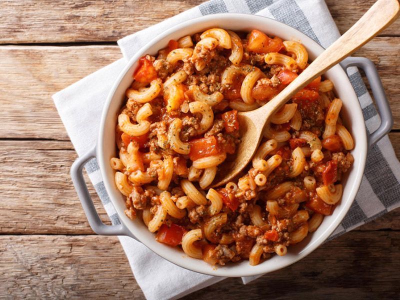 Pasta With Minced Meat