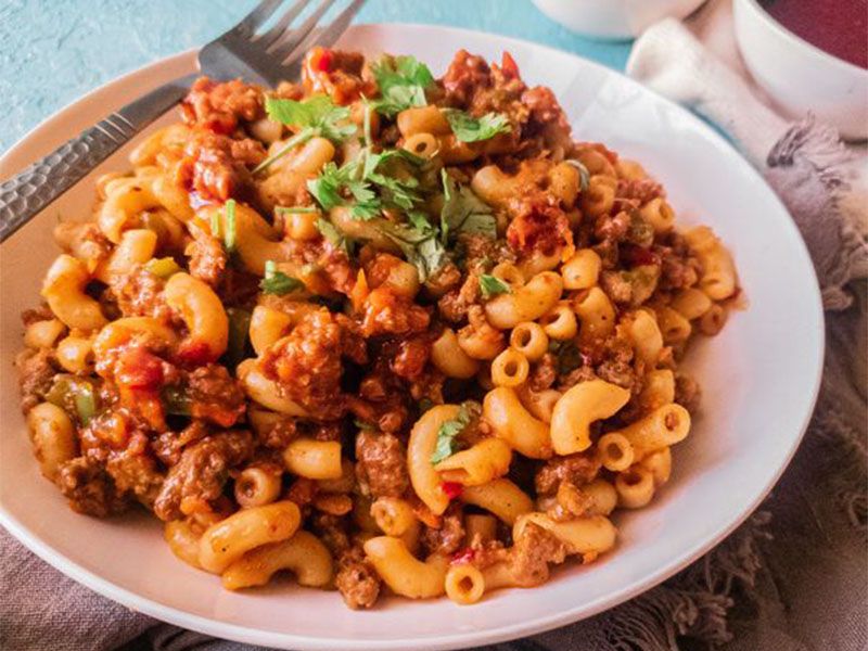 Minced Meat Pasta