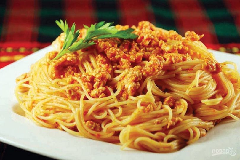 Pasta with Minced Meat
