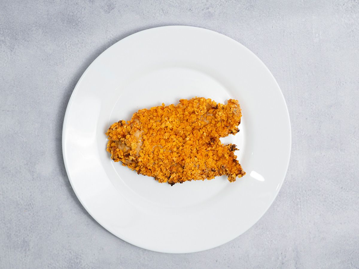 Add fried chicken