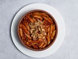 Baladi Shawarma Casserole With Red Sauce