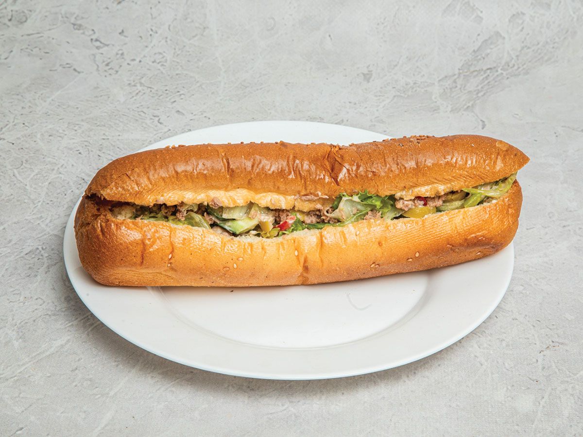 Tuna sandwich French bread