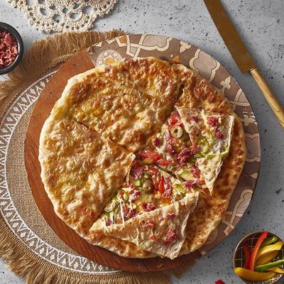 Smoked Turkey Oriental Pizza