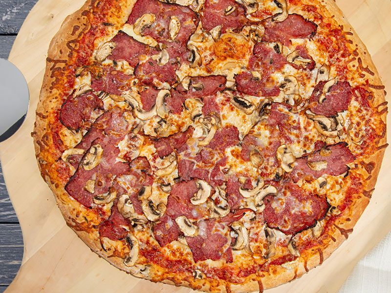 Pastrami Italian Pizza