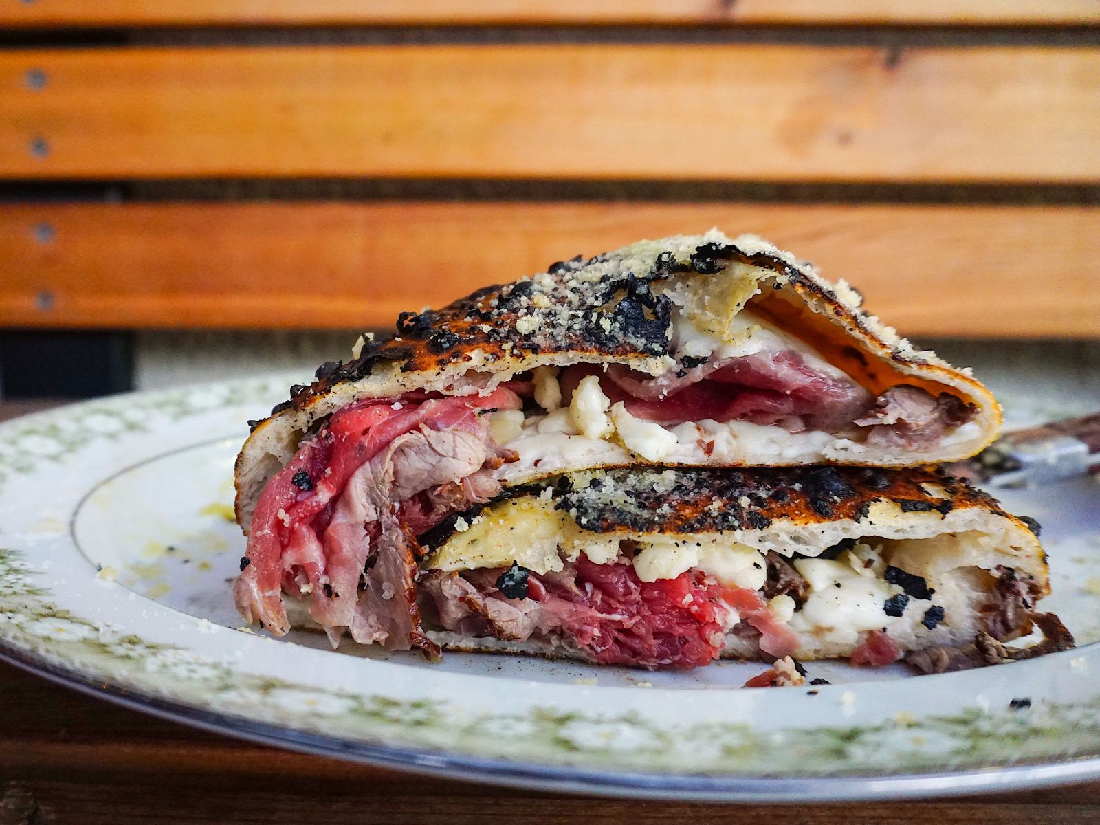 Pastrami Calzone