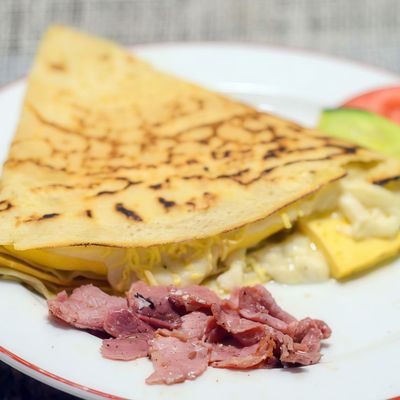 Pastrami crepe