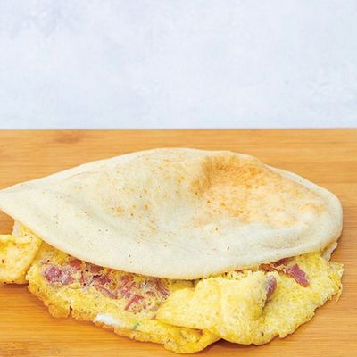 Pastrami Egg Sandwich