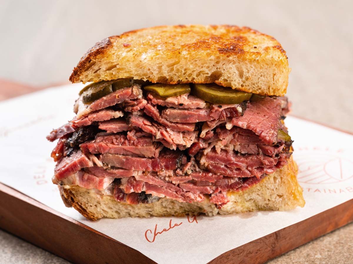 Pastrami Maria Sandwich
