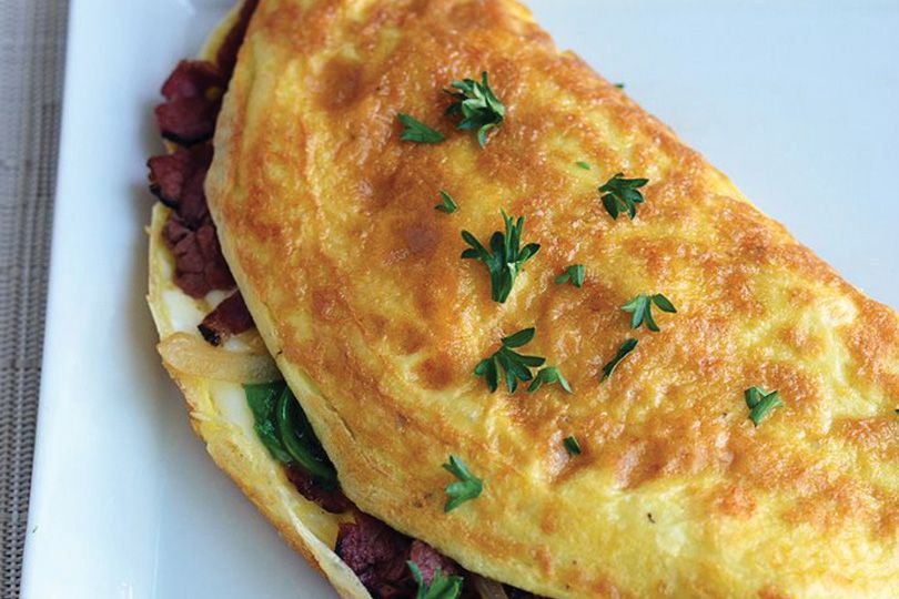 Pastrami Omelette