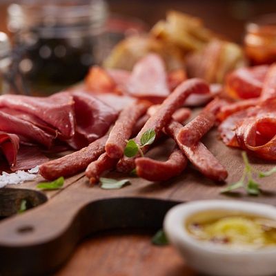 Pastrami Omelette Platter