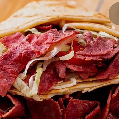 Pastrami crepe