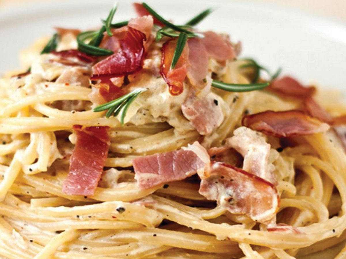 Pastrami pasta